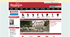 Desktop Screenshot of besancon.fr