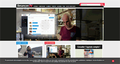 Desktop Screenshot of besancon.tv