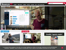 Tablet Screenshot of besancon.tv